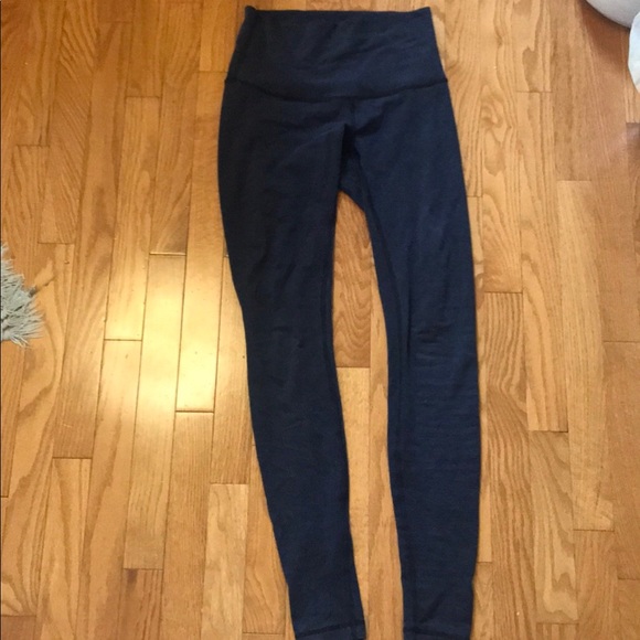 Navy lulu full length pant - Picture 3 of 3
